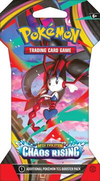 Chaos Rising Sleeved Booster Pack from ME04: Chaos Rising pre-release Pokemon product image