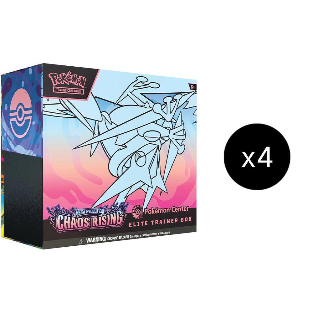 Chaos Rising Pokemon Center Elite Trainer Box Case