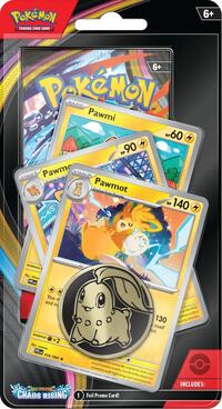 Chaos Rising Premium Checklane Blister [Pawmot Line] from ME04: Chaos Rising pre-release Pokemon product image