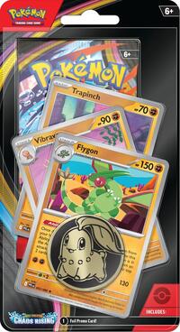 Chaos Rising Premium Checklane Blister [Flygon Line] from ME04: Chaos Rising pre-release Pokemon product image
