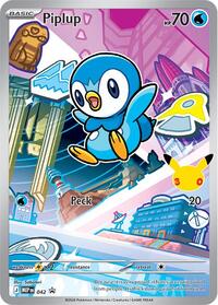 Piplup - 042 #042 from ME: Mega Evolution Promo Pokemon card image