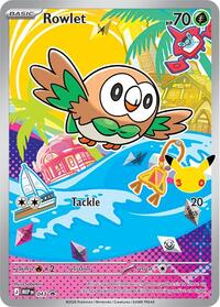 Rowlet - 043 #043 from ME: Mega Evolution Promo Pokemon card image
