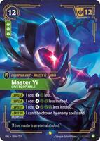Master Yi - Unstoppable (Alternate Art) - Unleashed - Riftbound