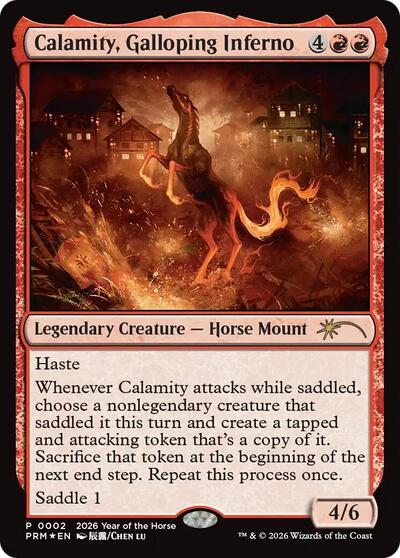 Calamity Galloping Inferno Year of the Horse 2026
