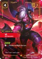 Vi - Piltover Enforcer (Overnumbered) - Unleashed - Riftbound