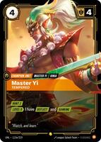 Master Yi - Wuju Master (Overnumbered) - Unleashed - Riftbound