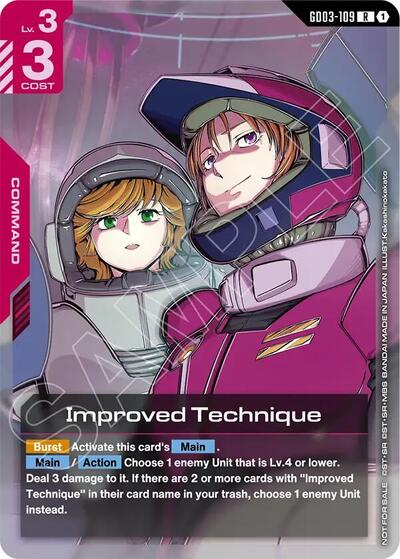 Improved Technique (WCS26-27 Participation Pack Vol.1) card