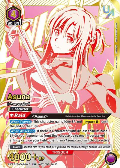 Asuna (042) card