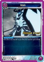 Iron - UE17BT: SOLO LEVELING Release Event Cards - Union Arena