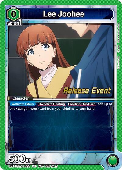 Lee Joohee (050) UE17BT: SOLO LEVELING Release Event Cards Common Union Arena card — value and price