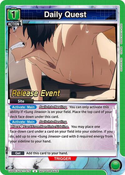 Daily Quest card