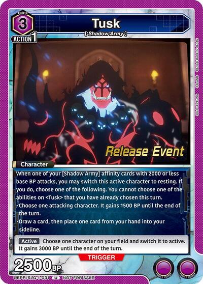 Tusk card