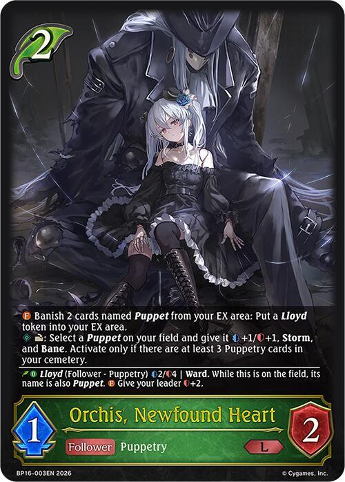 Orchis, Newfound Heart