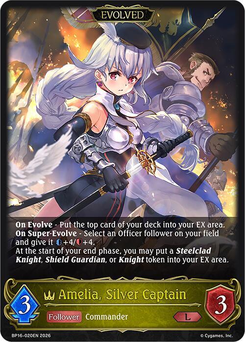 Amelia, Silver Captain (Evolved)