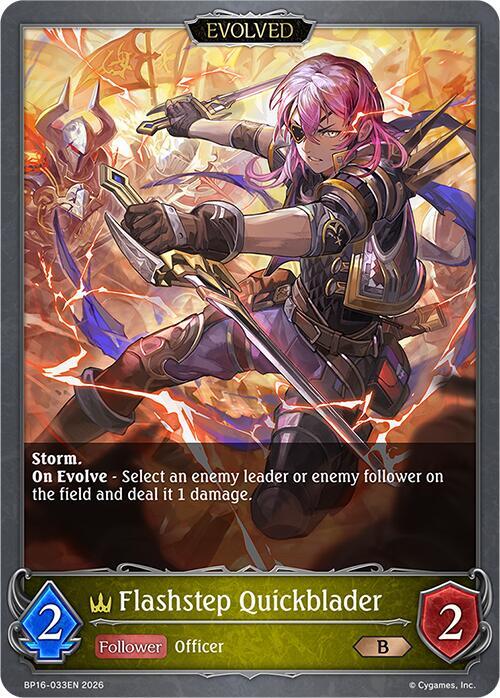Flashstep Quickblader (Evolved)