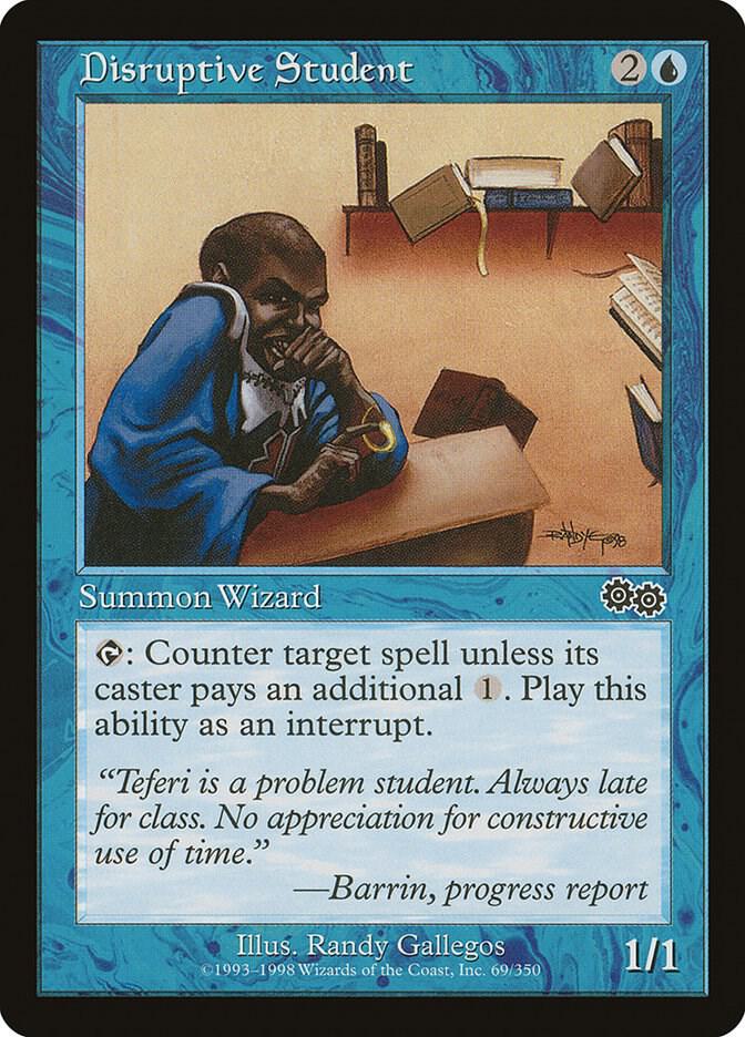 Disruptive Student - Urza's Saga - Magic: The Gathering