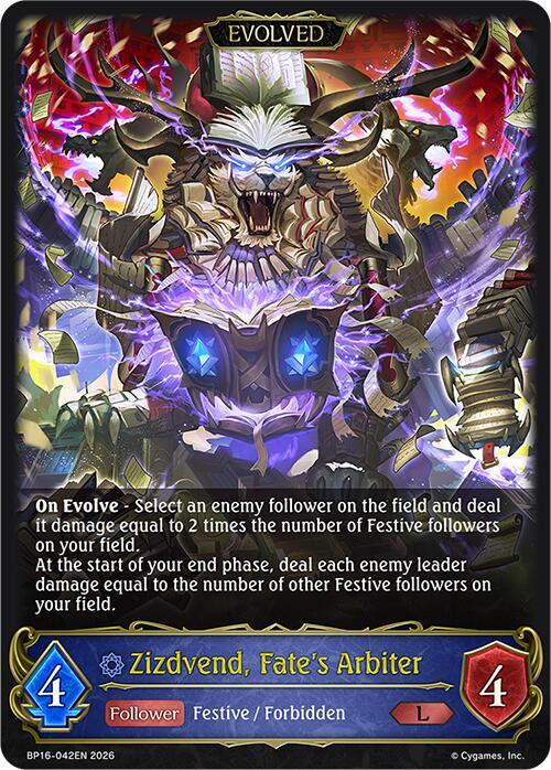 Zizdvend, Fate's Arbiter (Evolved) - BP16: New World Genesis