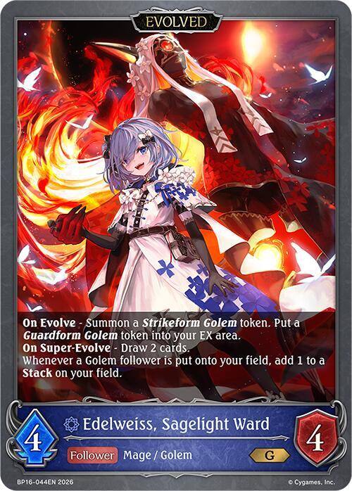 Edelweiss, Sagelight Ward (Evolved)