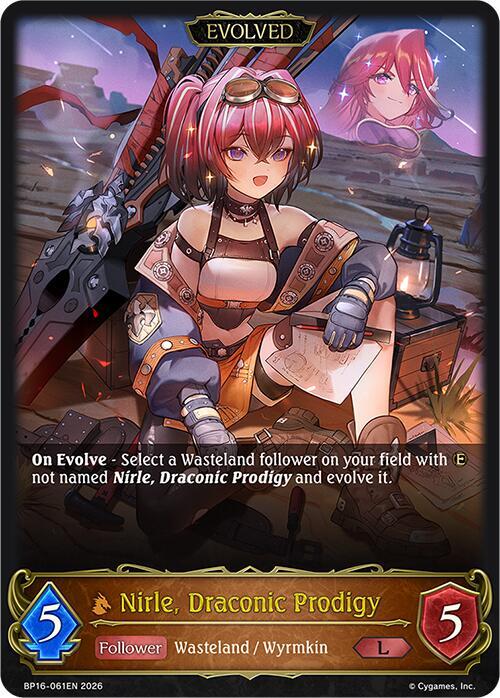 Nirle, Draconic Prodigy (Evolved) - BP16: New World Genesis