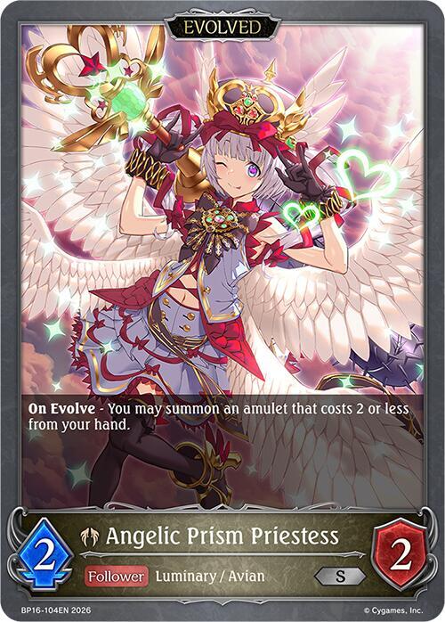 Angelic Prism Priestess (Evolved)