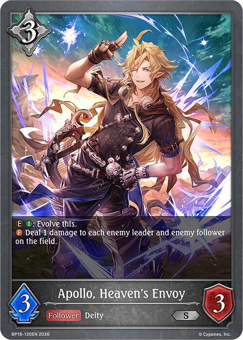 Apollo, Heaven's Envoy - BP16: New World Genesis - Shadowverse
