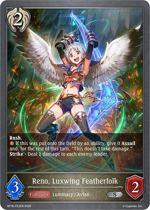 Reno, Luxwing Featherfolk - P23 (Foil)