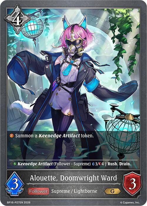 Alouette, Doomwright Ward - P27 (Foil)
