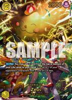 Zeus (SP) - Adventure on Kami's Island - One Piece Card Game