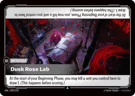 Dusk Rose Lab - Unleashed - Riftbound: League of Legends Trading