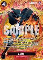 Sabo (P-105) (SP) - Adventure on Kami's Island - One Piece Card