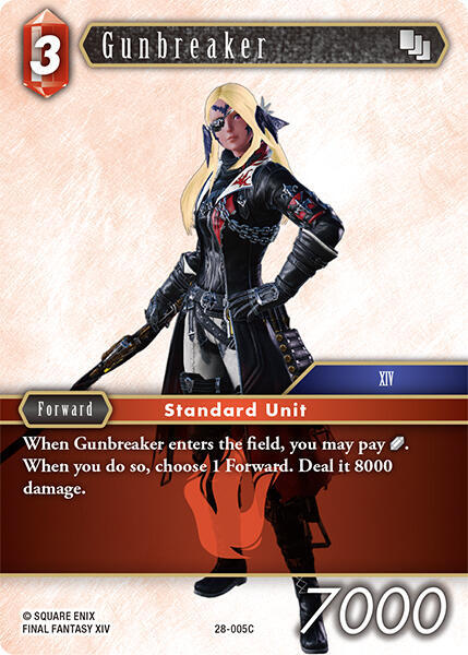 Gunbreaker - Dreamlike Oceans - Final Fantasy TCG - TCGplayer.com