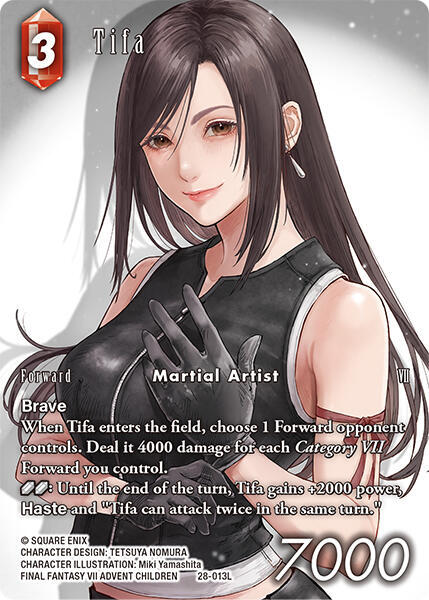 Tifa (Full Art) - Dreamlike Oceans - Final Fantasy TCG - TCGplayer.com