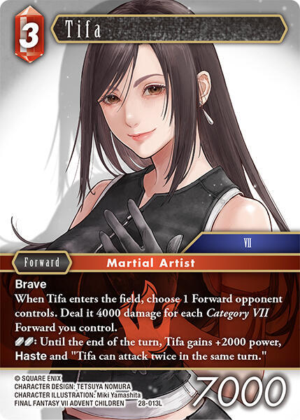 Tifa - Dreamlike Oceans - Final Fantasy TCG - TCGplayer.com