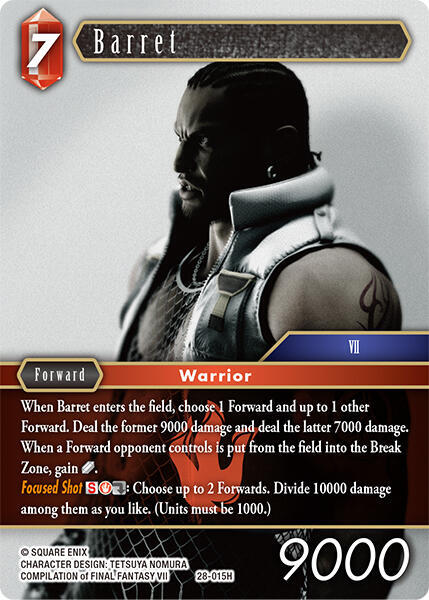 Barret - Dreamlike Oceans - Final Fantasy TCG - TCGplayer.com