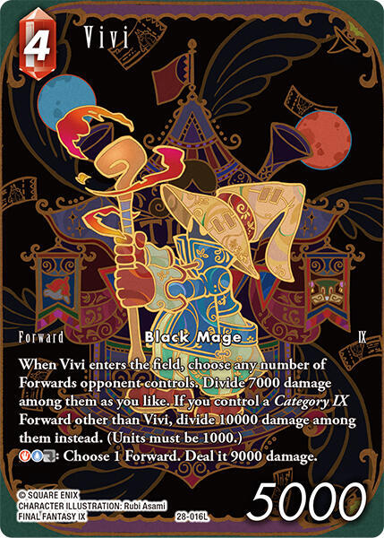 Vivi (Full Art) - Dreamlike Oceans - Final Fantasy TCG - TCGplayer.com