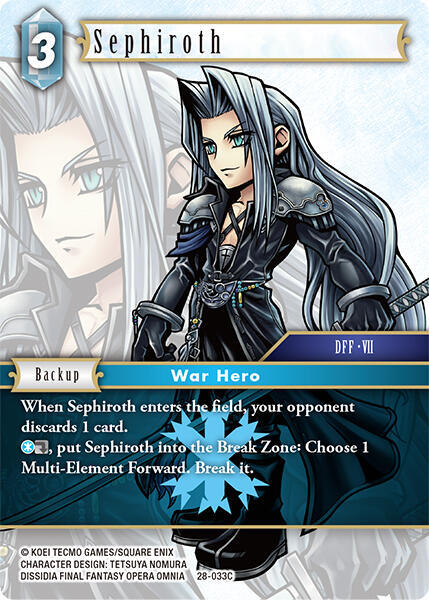 Sephiroth - Dreamlike Oceans - Final Fantasy TCG - TCGplayer.com