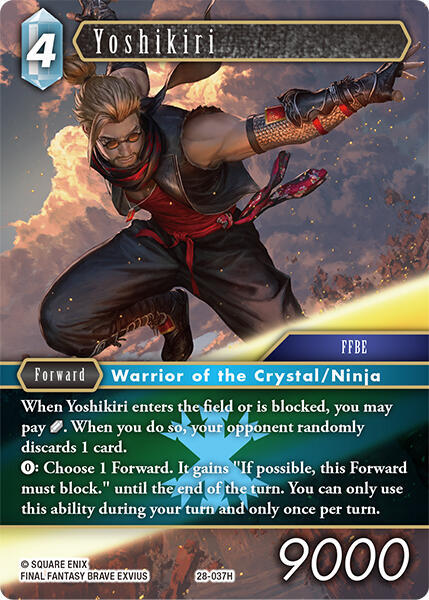 Yoshikiri - Dreamlike Oceans - Final Fantasy TCG - TCGplayer.com
