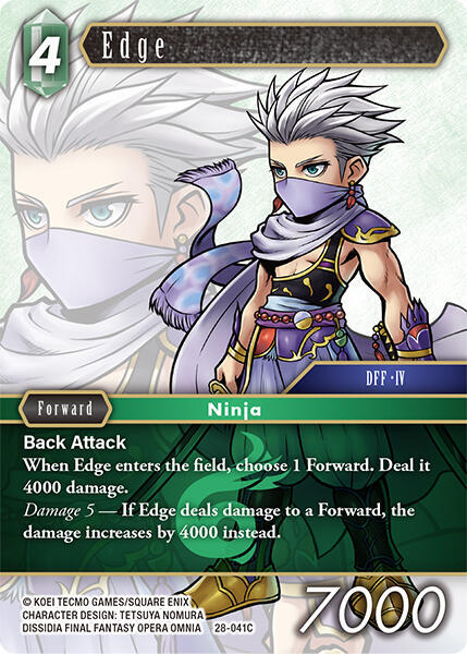 Edge - Dreamlike Oceans - Final Fantasy TCG - TCGplayer.com