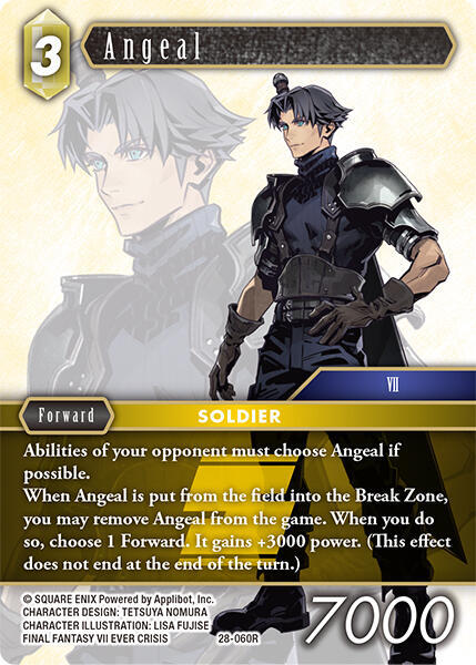 Angeal - Dreamlike Oceans - Final Fantasy TCG - TCGplayer.com