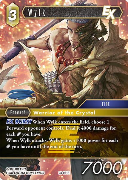 Wylk EX - Dreamlike Oceans - Final Fantasy TCG - TCGplayer.com