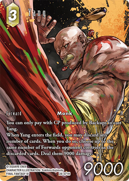 Yang (Full Art) - Dreamlike Oceans - Final Fantasy TCG - TCGplayer.com