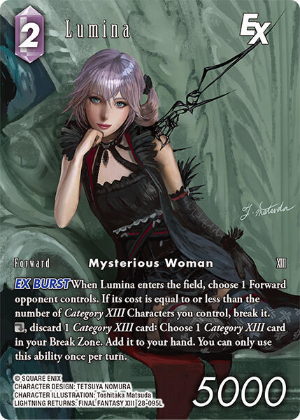 Lumina EX (Full Art) - Dreamlike Oceans - Final Fantasy TCG