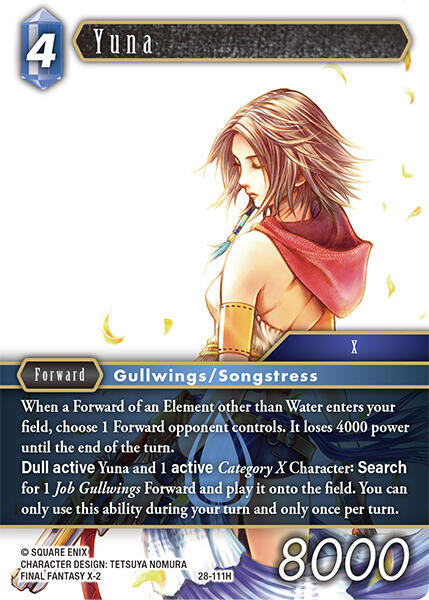Yuna - Dreamlike Oceans - Final Fantasy TCG - TCGplayer.com