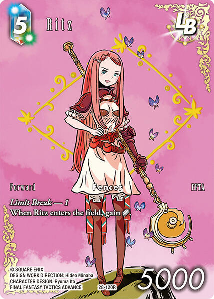 Ritz (Full Art) - Dreamlike Oceans - Final Fantasy TCG - TCGplayer.com
