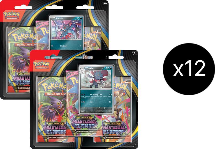 Phantasmal Flames 3-pack Blister Case