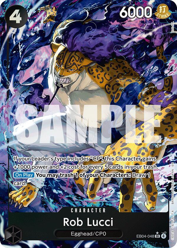 Sly & Robbie, Unitzz - Wadatsumi 元ちとせ！ Rob Lucci (Alternate Art) - Adventure on Kami's Island - One Piece