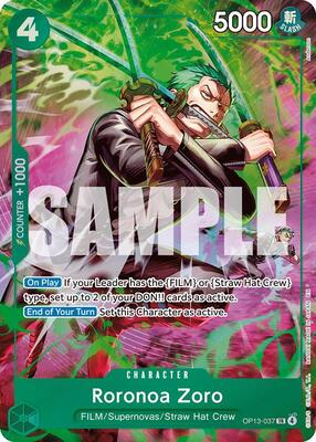 Roronoa Zoro (OP13-037)