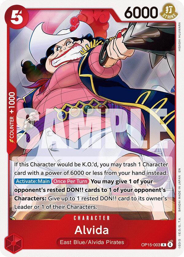 Alvida - Adventure on Kami's Island - One Piece Card Game