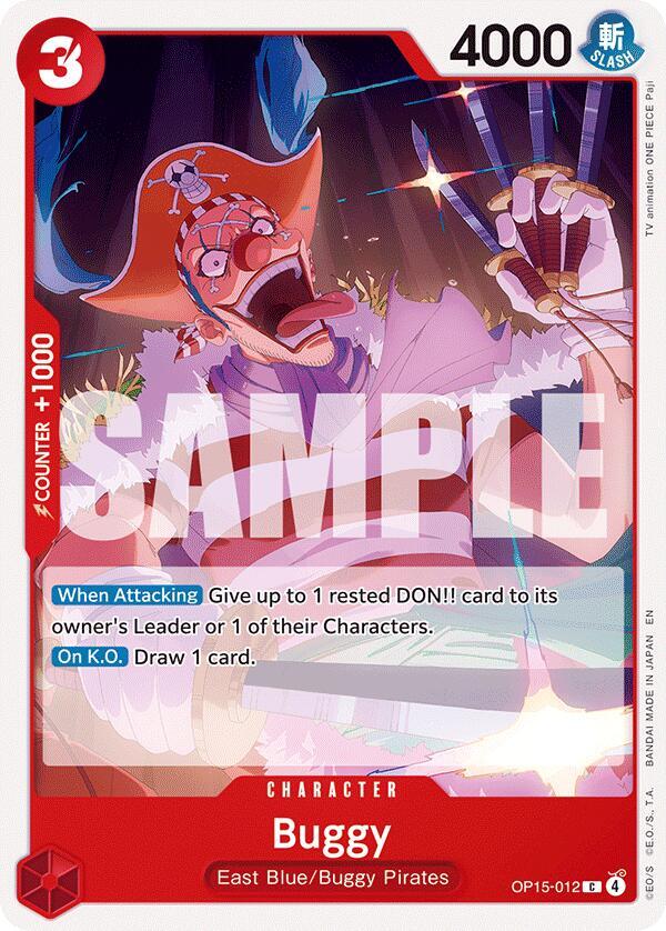 Buggy - Adventure on Kami's Island - One Piece Card Game