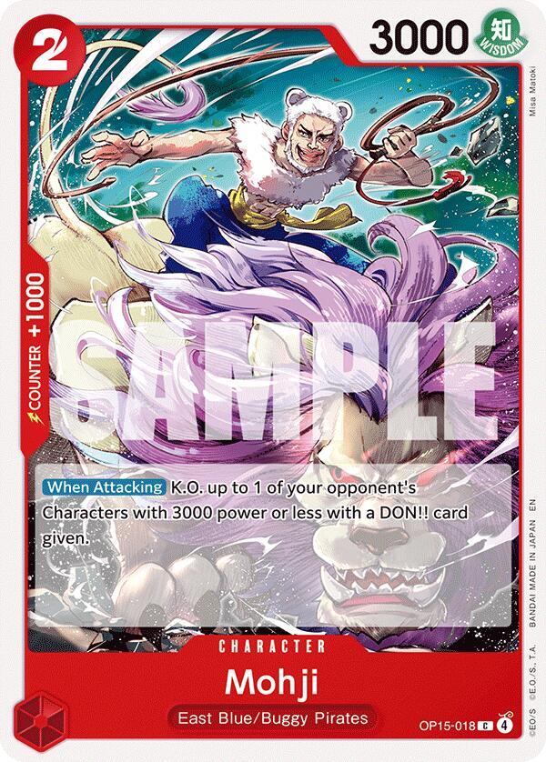 Mohji - Adventure on Kami's Island - One Piece Card Game